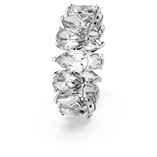 Foto 3 | Anillo Swarovski Pear Vittore Con Cristal Blanco Bañado En Rodio - Venta Internacional.