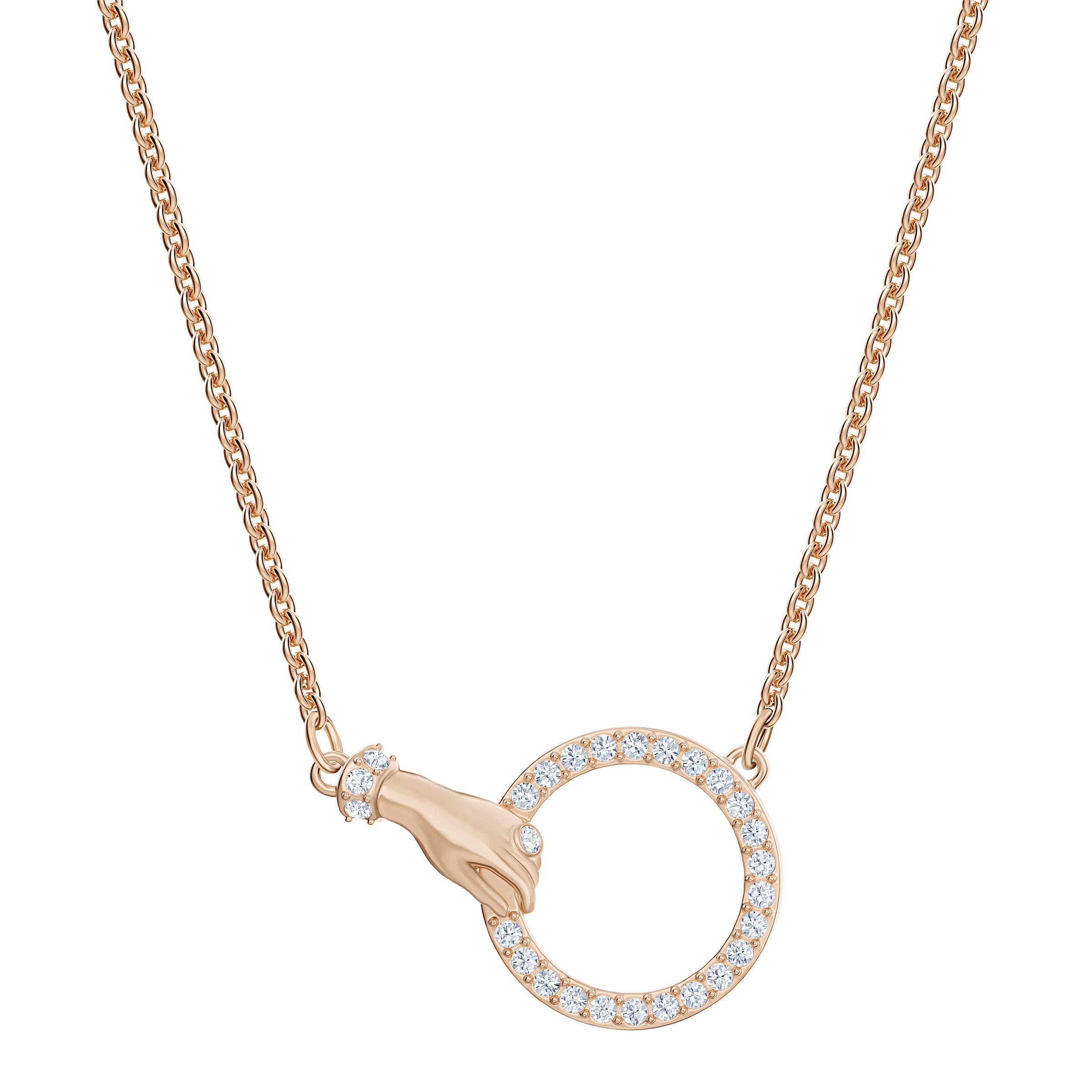 Foto 1 | Collar Swarovski Symbolic Collection Con Motivo De Mano - Venta Internacional.