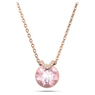 Foto 1 | Colgante Bella V De Swarovski Con Cristal Rosa Y Oro Rosa - Venta Internacional.
