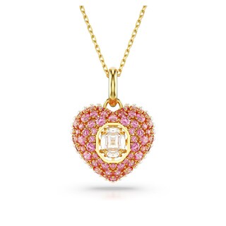 Foto 1 | Collar Con Colgante Idyllia De Swarovski, Perla De Cristal, Tono Dorado - Venta Internacional.