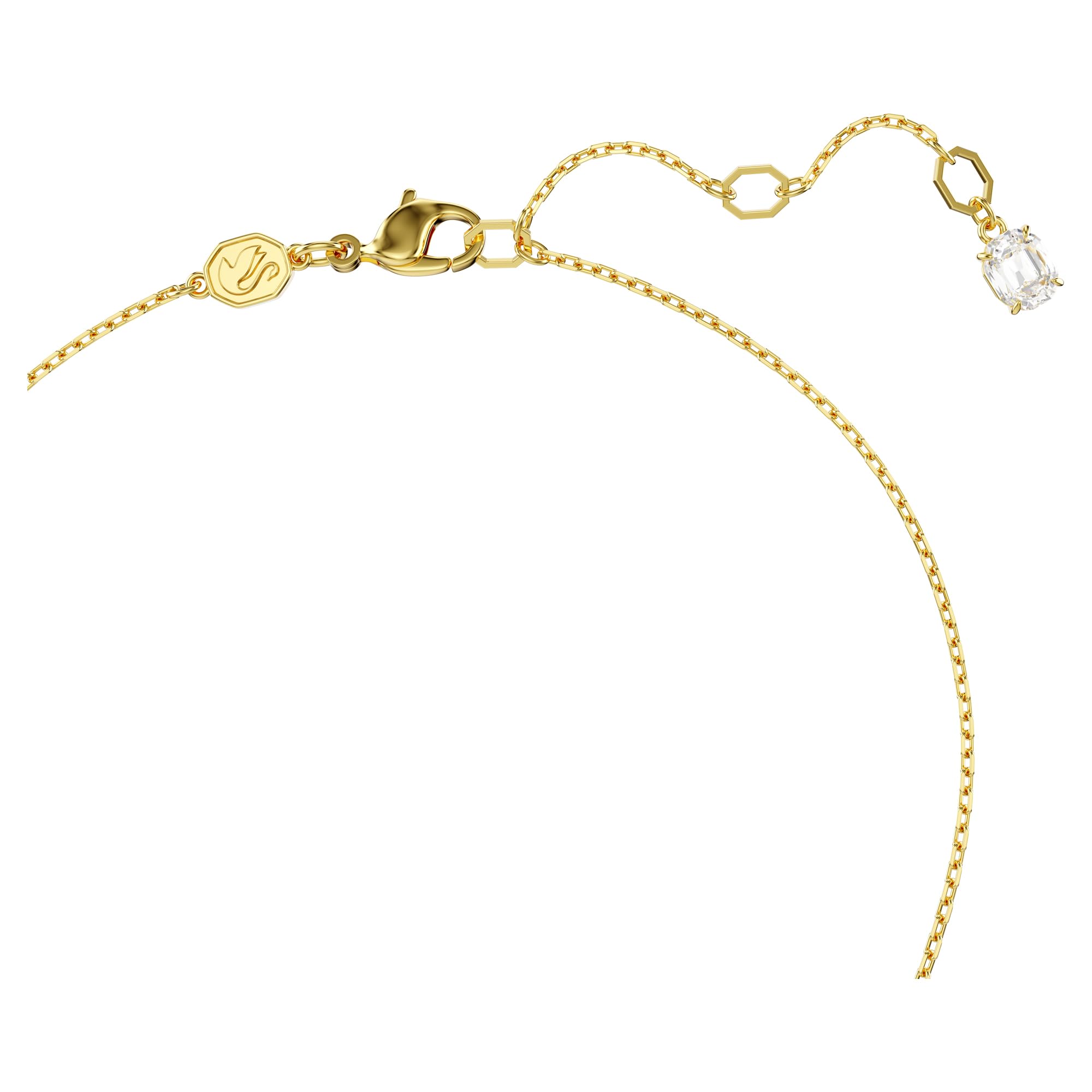 Foto 4 pulgar | Collar Con Colgante Idyllia De Swarovski, Perla De Cristal, Tono Dorado - Venta Internacional.