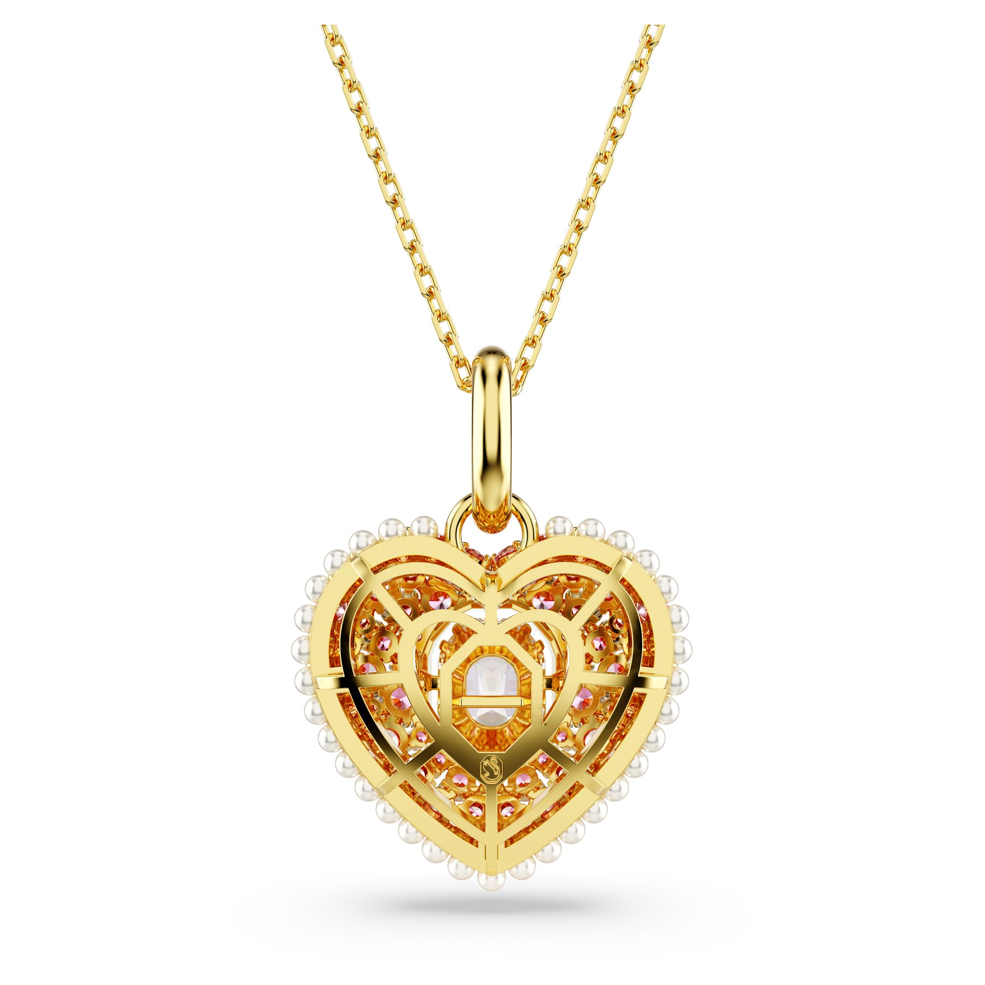 Foto 4 | Collar Con Colgante Idyllia De Swarovski, Perla De Cristal, Tono Dorado - Venta Internacional.