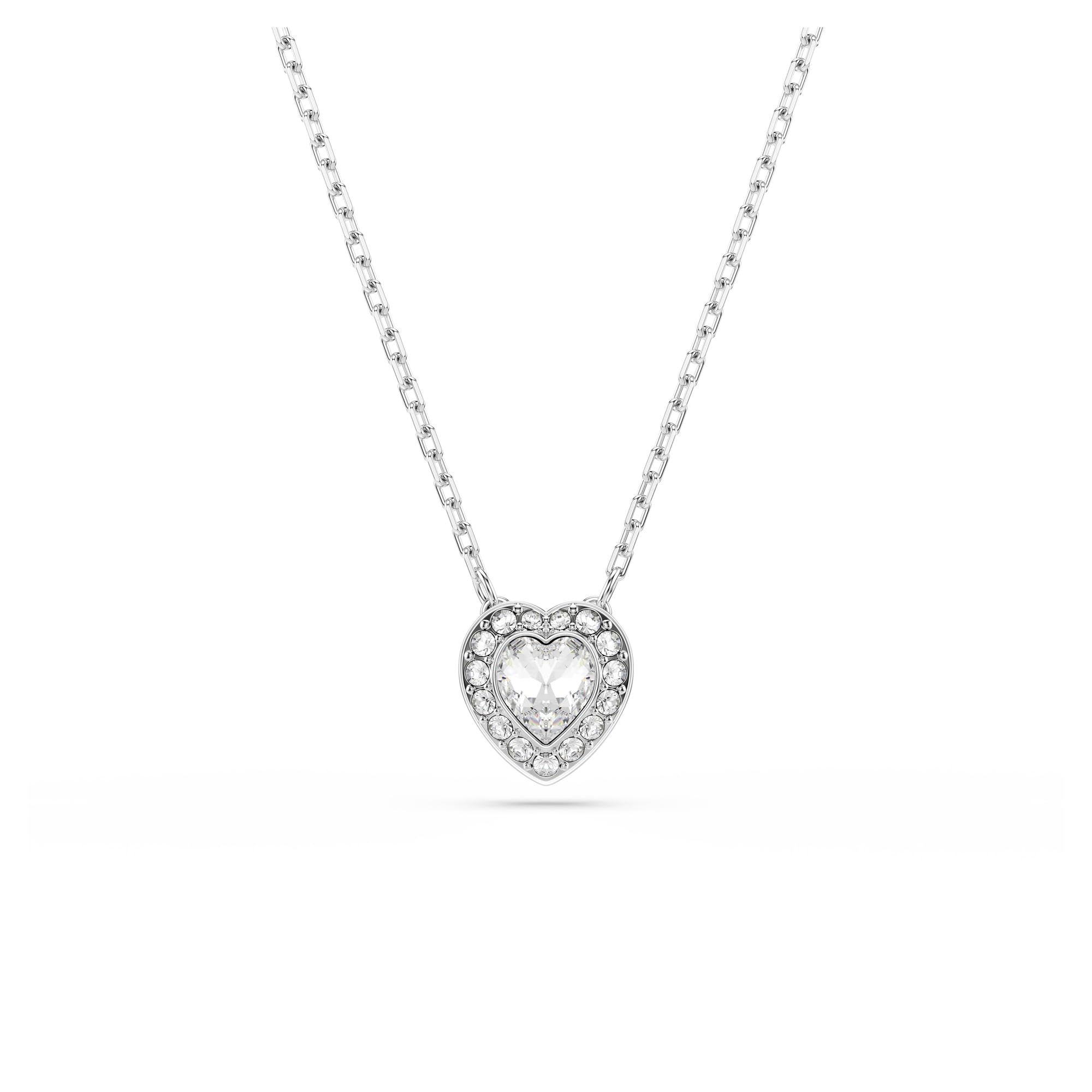 Foto 2 pulgar | Collar Swarovski Ariana Grande Con Forma De Corazón De Cristal Angelical - Venta Internacional.