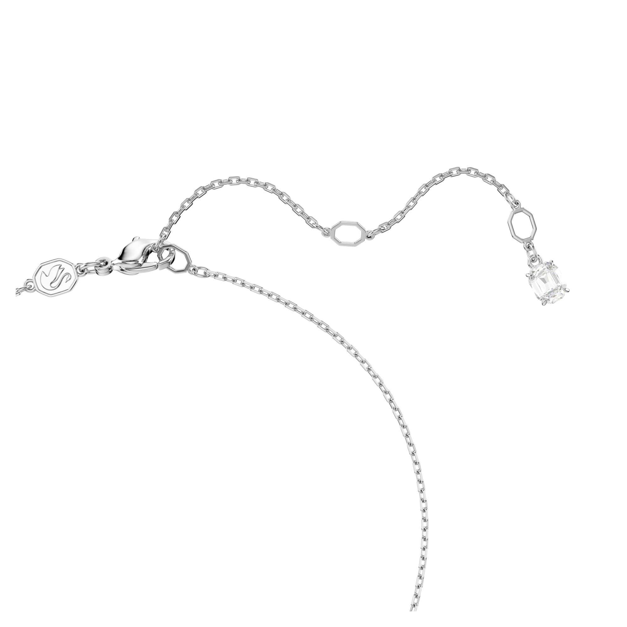 Foto 4 pulgar | Collar Swarovski Ariana Grande Con Forma De Corazón De Cristal Angelical - Venta Internacional.