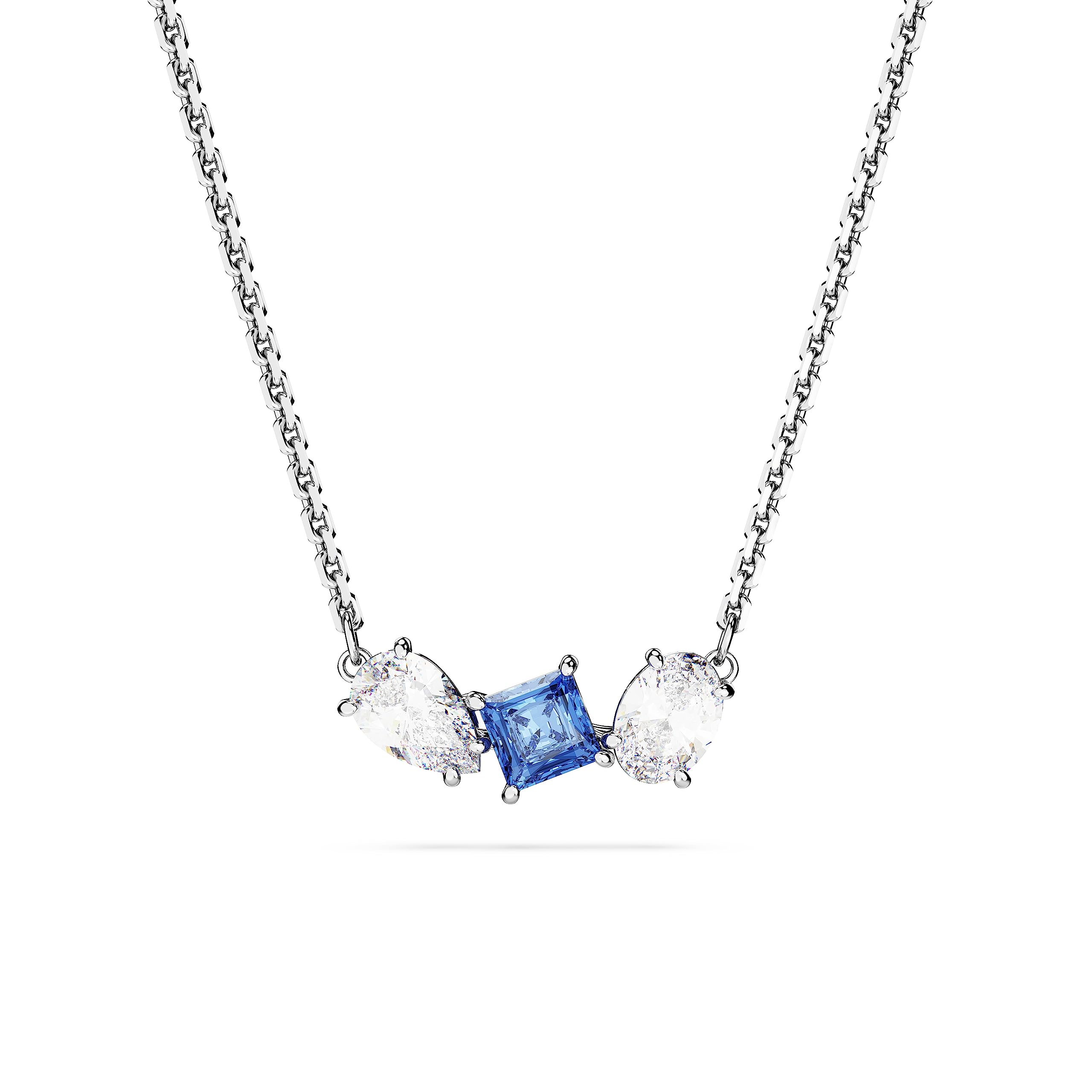 Foto 1 | Collar Con Colgante Mesmera De Swarovski Con Piedras Azules Y Transparentes - Venta Internacional.