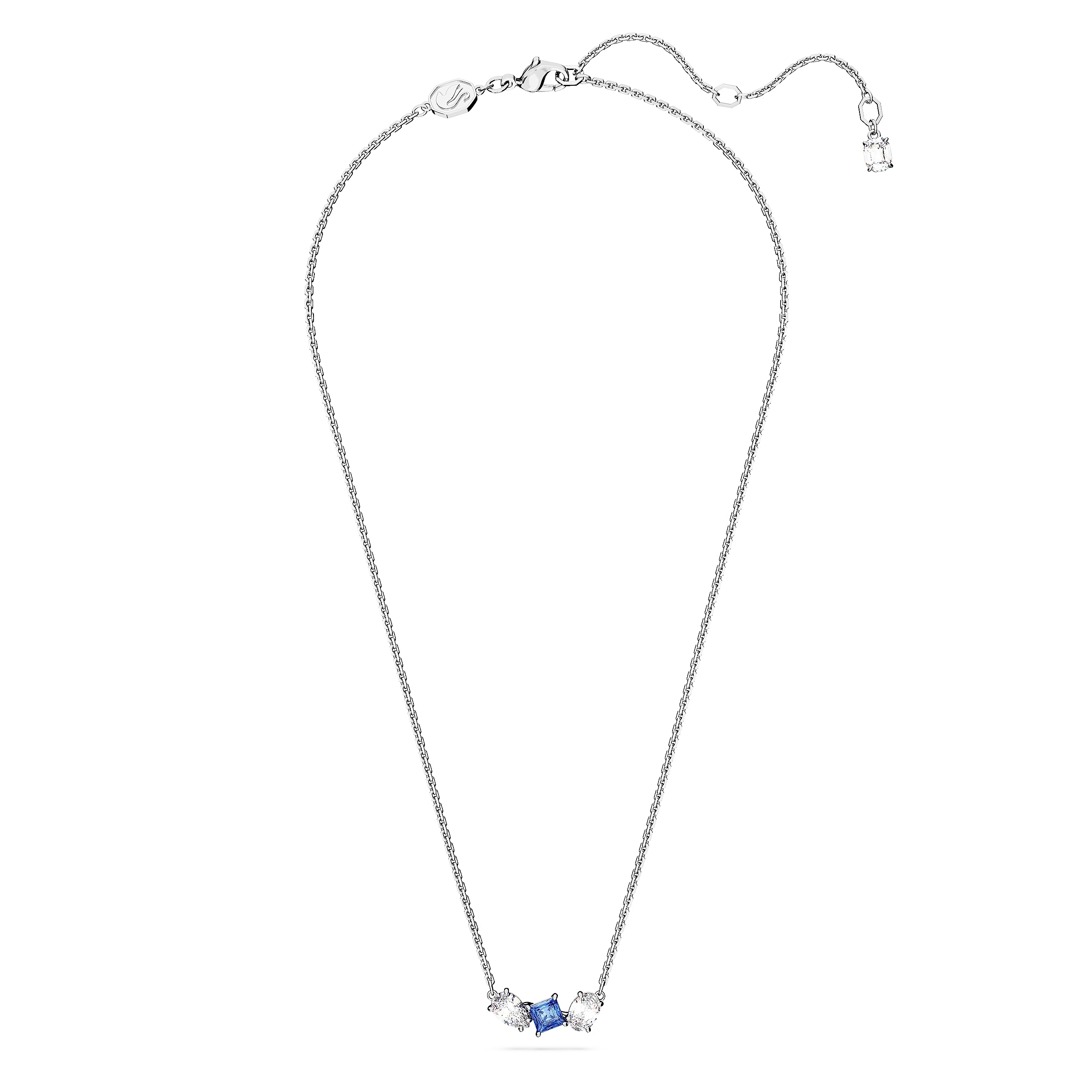 Foto 2 | Collar Con Colgante Mesmera De Swarovski Con Piedras Azules Y Transparentes - Venta Internacional.