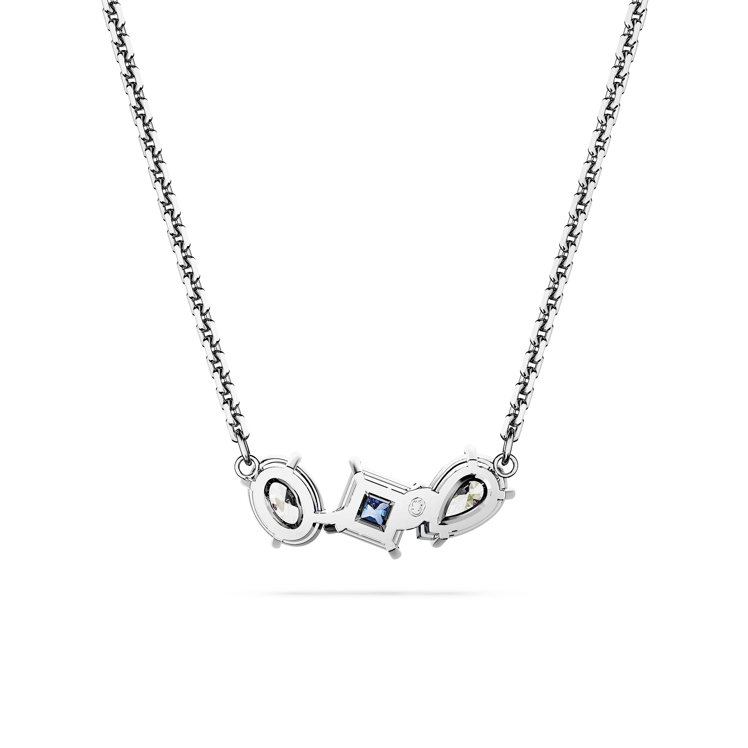 Foto 5 pulgar | Collar Con Colgante Mesmera De Swarovski Con Piedras Azules Y Transparentes - Venta Internacional.