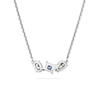 Foto 4 | Collar Con Colgante Mesmera De Swarovski Con Piedras Azules Y Transparentes - Venta Internacional.