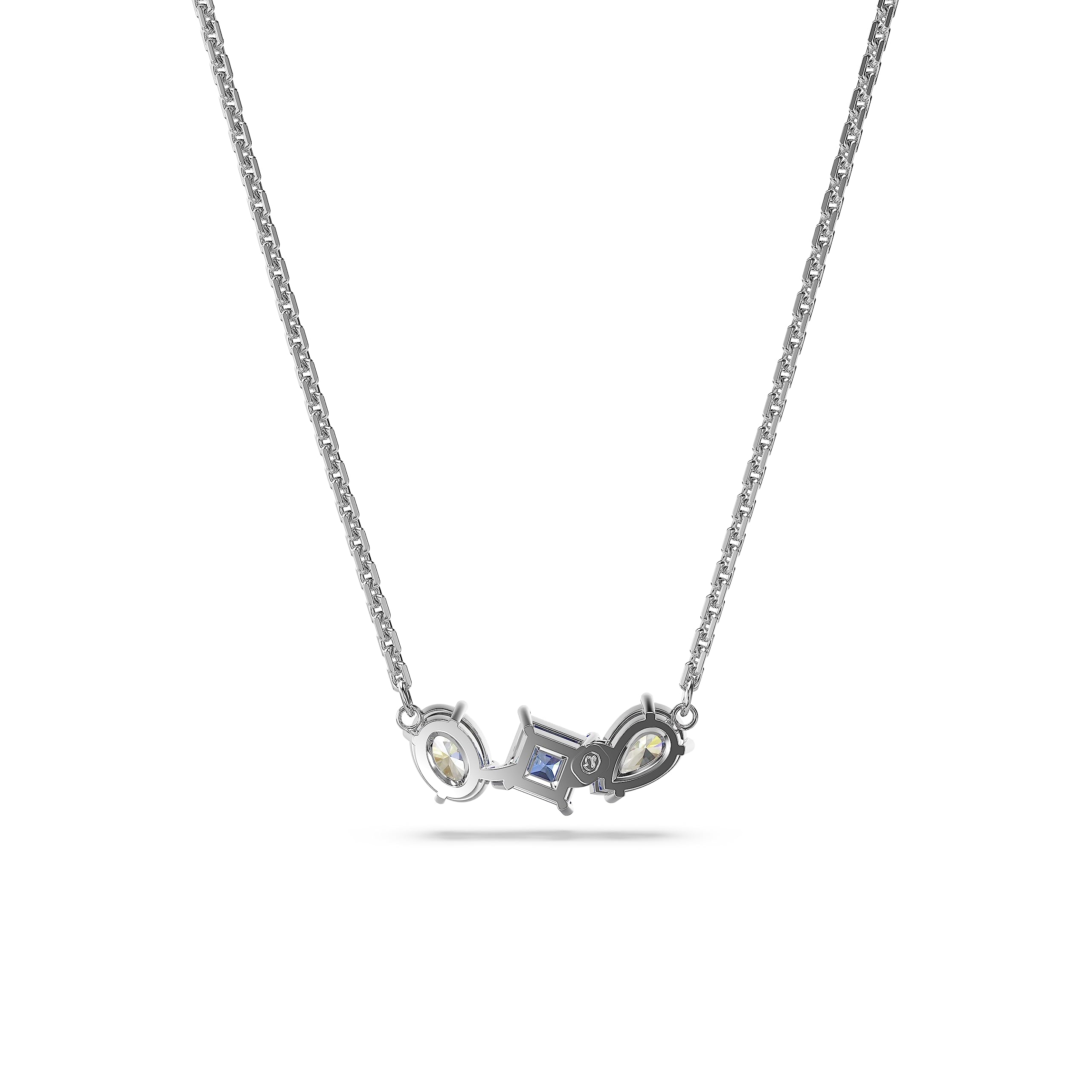 Foto 5 | Collar Con Colgante Mesmera De Swarovski Con Piedras Azules Y Transparentes - Venta Internacional.
