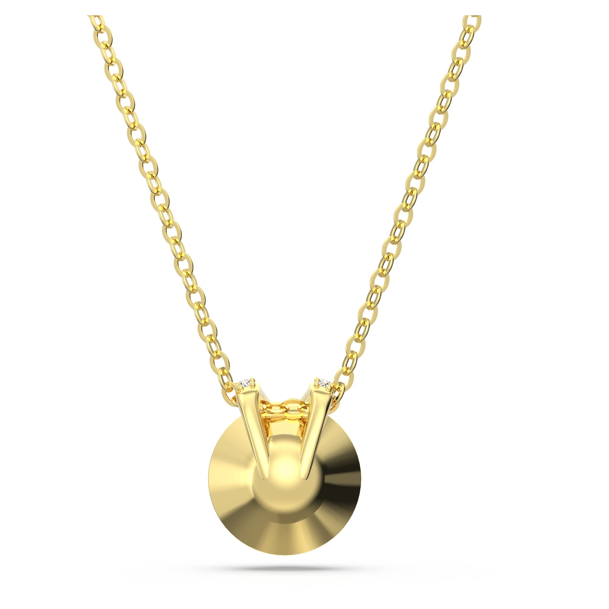 Foto 5 pulgar | Colgante Bella V De Swarovski Con Cristal Dorado - Venta Internacional.