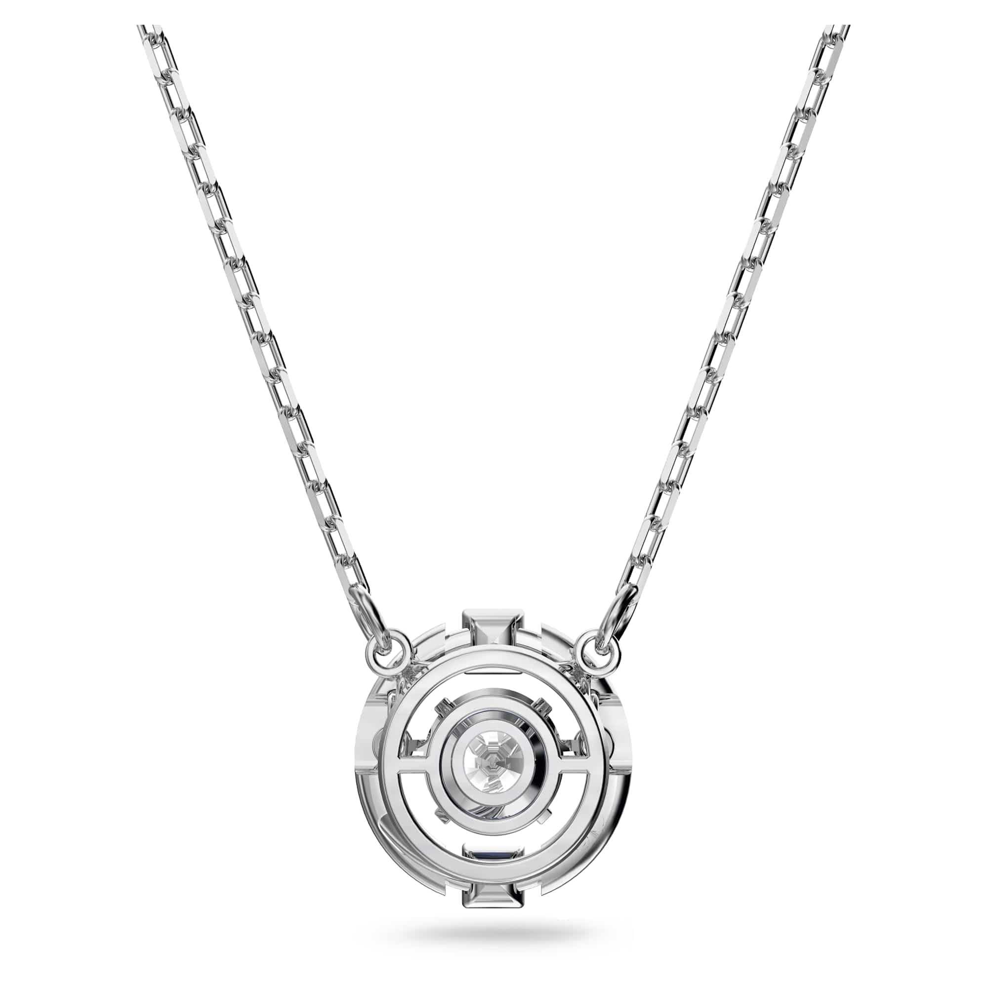 Foto 5 pulgar | Collar Swarovski Una Con Colgante Para Mujer En Cristal Azul Rodio - Venta Internacional.