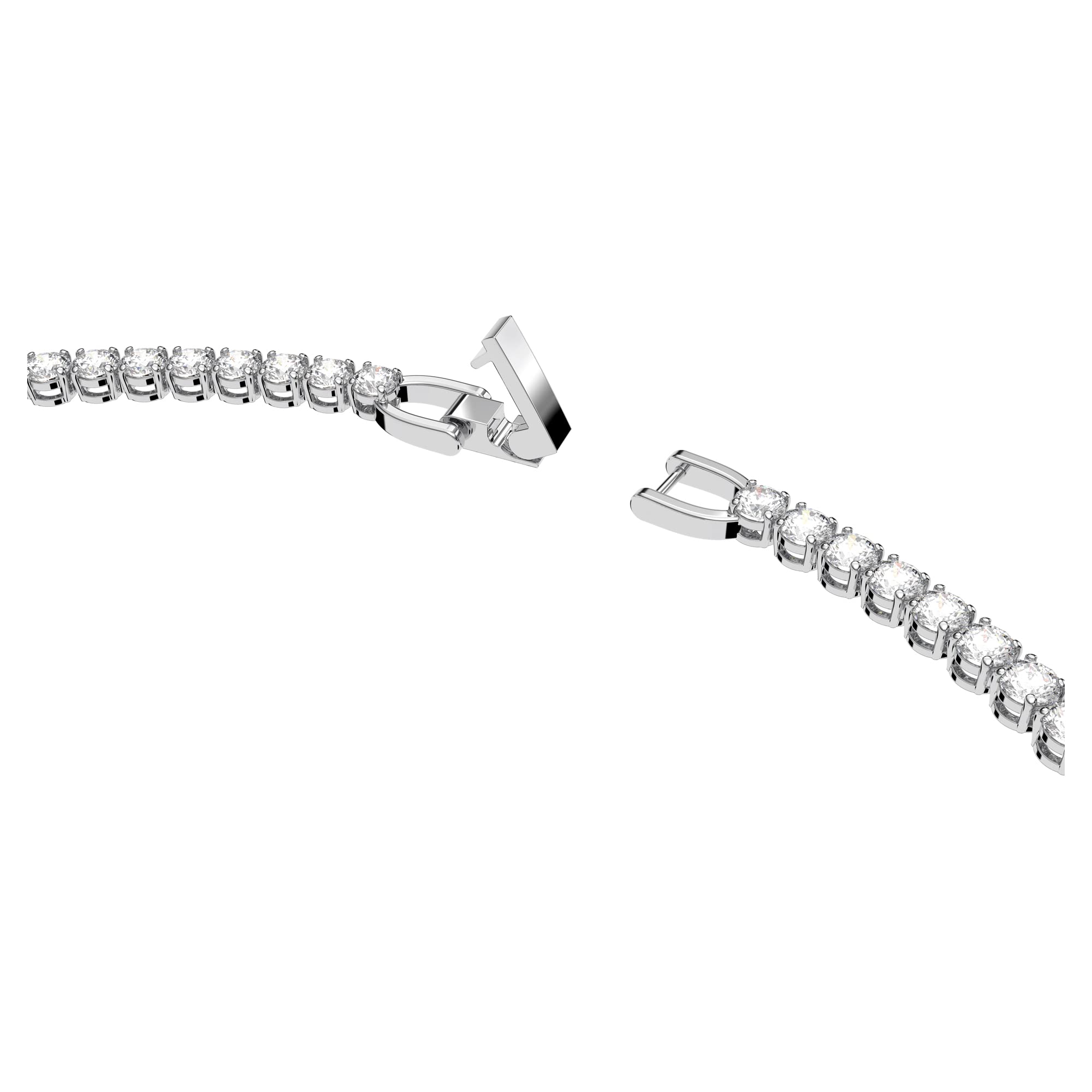 Foto 4 pulgar | Collar Swarovski Tennis Deluxe Versátil Con Cristales Transparentes - Venta Internacional.