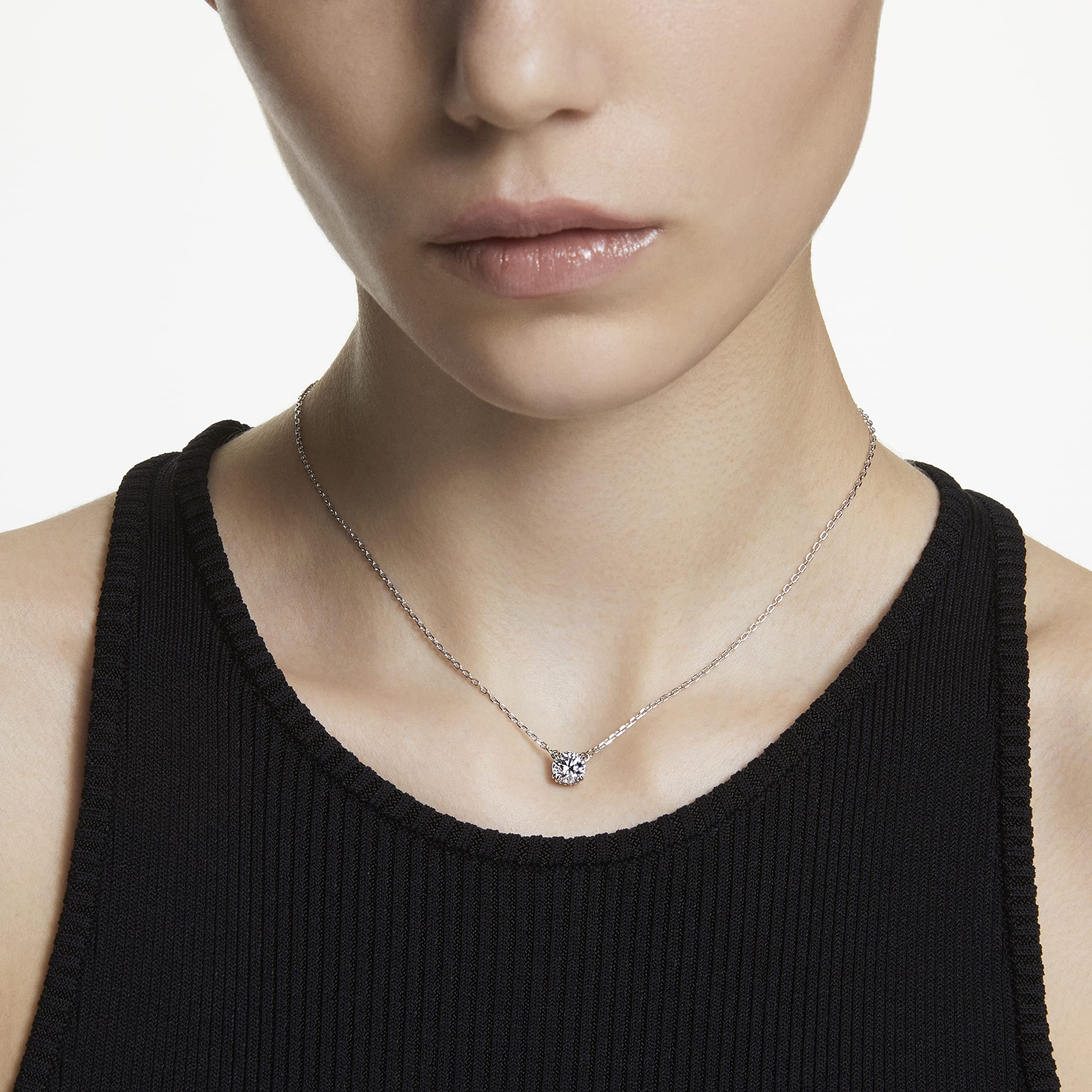 Foto 6 pulgar | Collar Con Colgante Swarovski Constella Con Cristales Blancos - Venta Internacional.