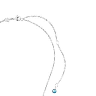 Foto 3 | Collar Con Colgante De Gema De Swarovski Con Piedras Azules De Talla Mixta - Venta Internacional.