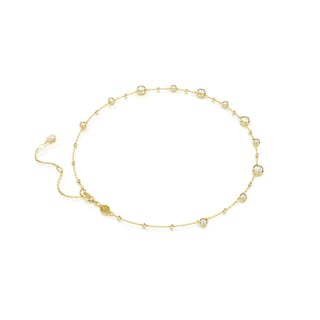 Foto 4 | Collar Swarovski Imber Scattered Design Con Cristales En Tono Dorado - Venta Internacional.