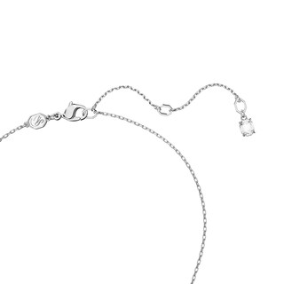 Foto 3 | Collar Con Colgante Swarovski Dextera Con Forma De Lazo Entrelazado, Transparente - Venta Internacional.