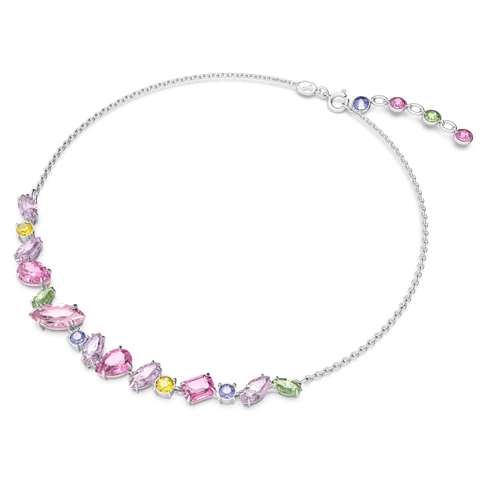 Foto 2 | Conjunto De Joyas: Collar, Pendientes Y Pulsera Con Forma De Flor De Gema De Swarovski - Venta Internacional.