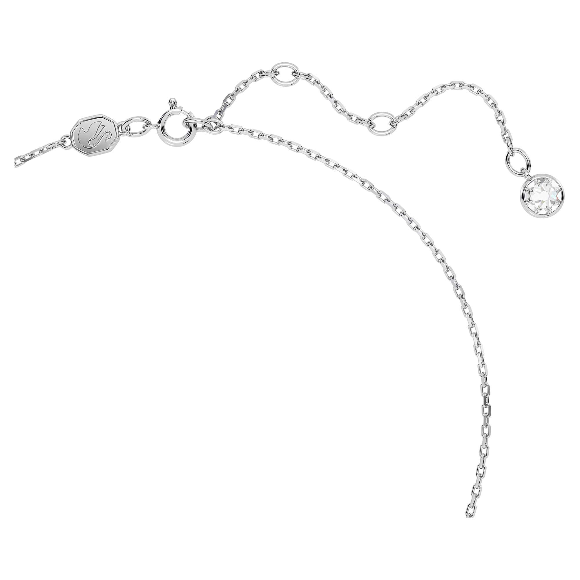 Foto 4 pulgar | Collar Con Piedra Natal De Marzo De Swarovski Con Piedra Azul Y Cristales - Venta Internacional.