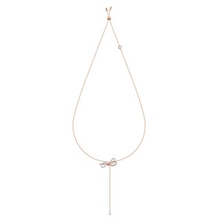 Foto 2 | Colgante Swarovski Con Forma De Lazo Para Toda La Vida Con Cristal Blanco - Venta Internacional.