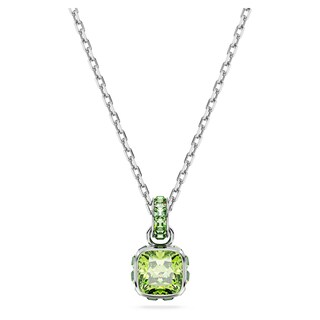 Foto 1 | Colgante De Cristal Verde Con Piedra Natal De Agosto De Swarovski - Venta Internacional.