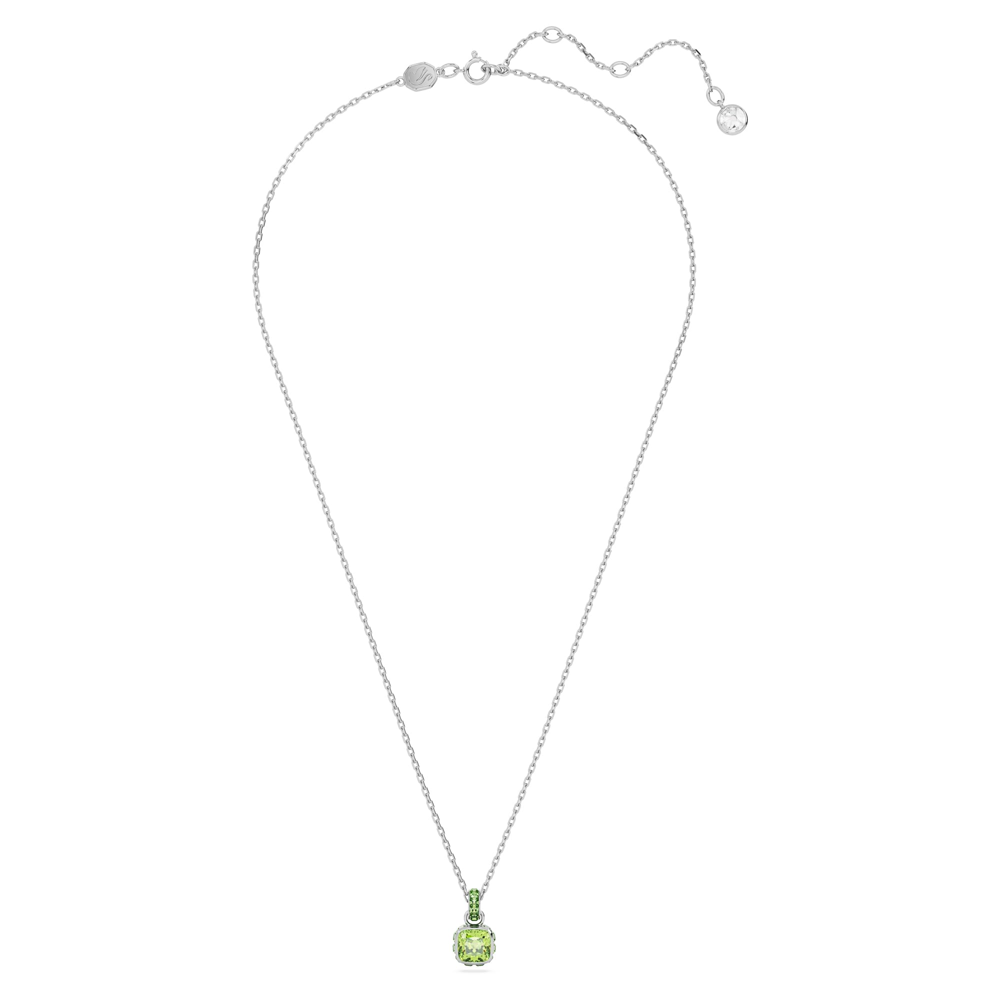 Foto 2 | Colgante De Cristal Verde Con Piedra Natal De Agosto De Swarovski - Venta Internacional.