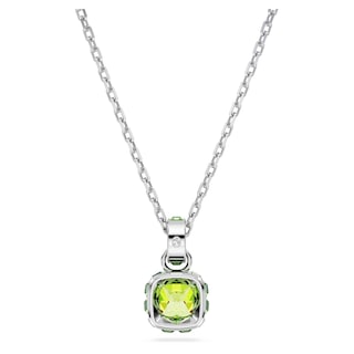 Foto 4 | Colgante De Cristal Verde Con Piedra Natal De Agosto De Swarovski - Venta Internacional.