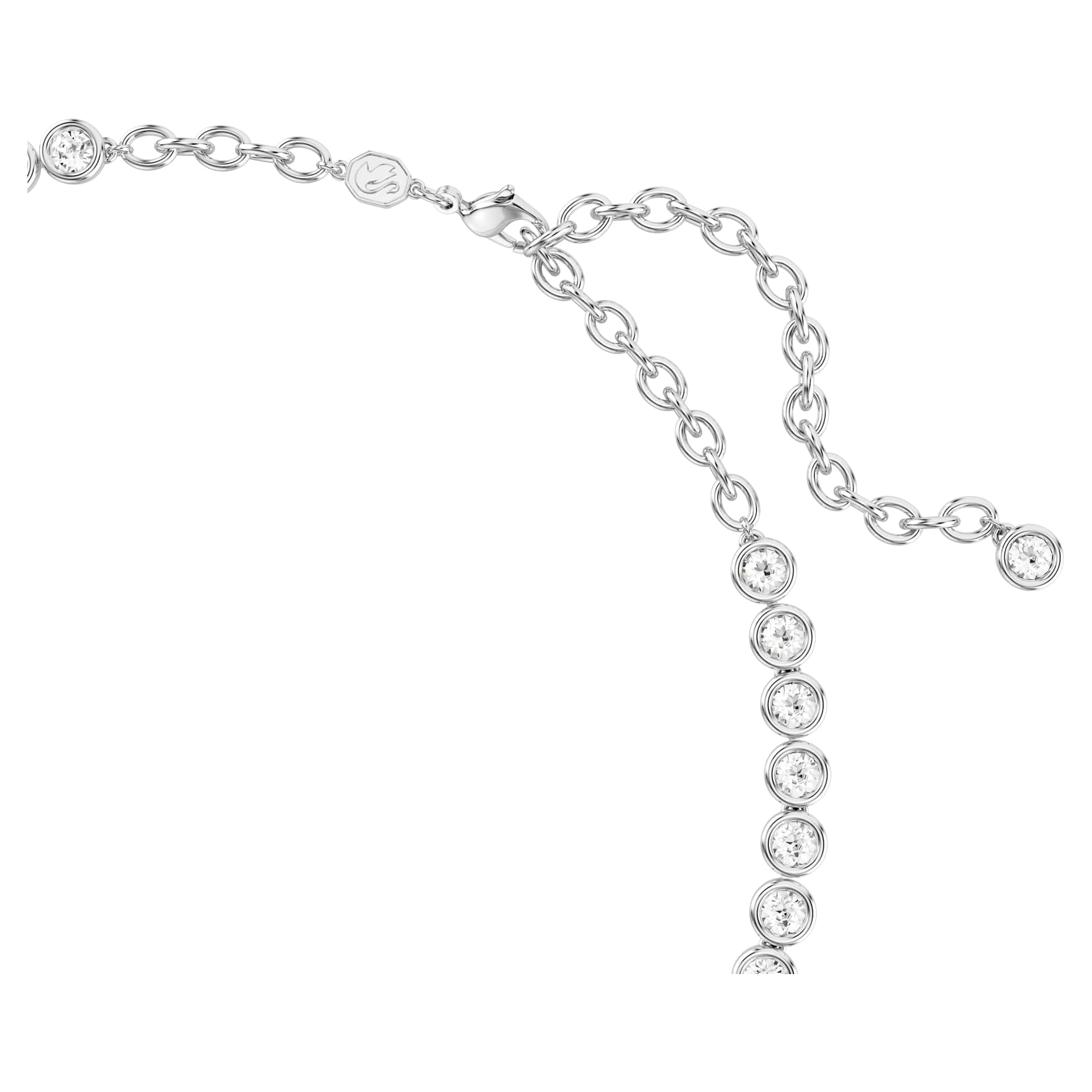 Foto 3 | Collar Swarovski Imber Tennis Con Cristales Transparentes - Venta Internacional.