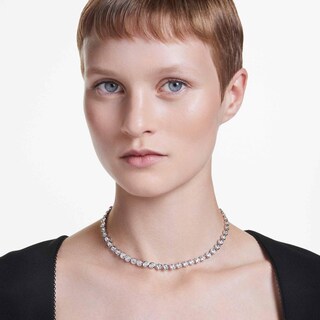 Foto 5 | Collar Swarovski Imber Tennis Con Cristales Transparentes - Venta Internacional.