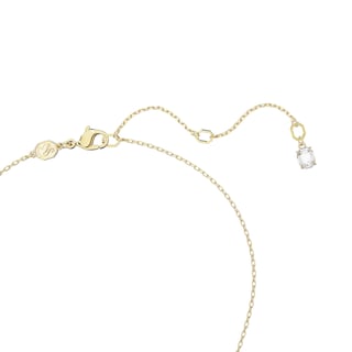 Foto 3 | Collar Con Colgante Swarovski Dextera Con Forma De Lazo Entrelazado, Transparente - Venta Internacional.