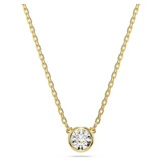 Foto 1 | Collar Con Colgante Swarovski Imber Con Cristal Transparente En Tono Dorado - Venta Internacional.