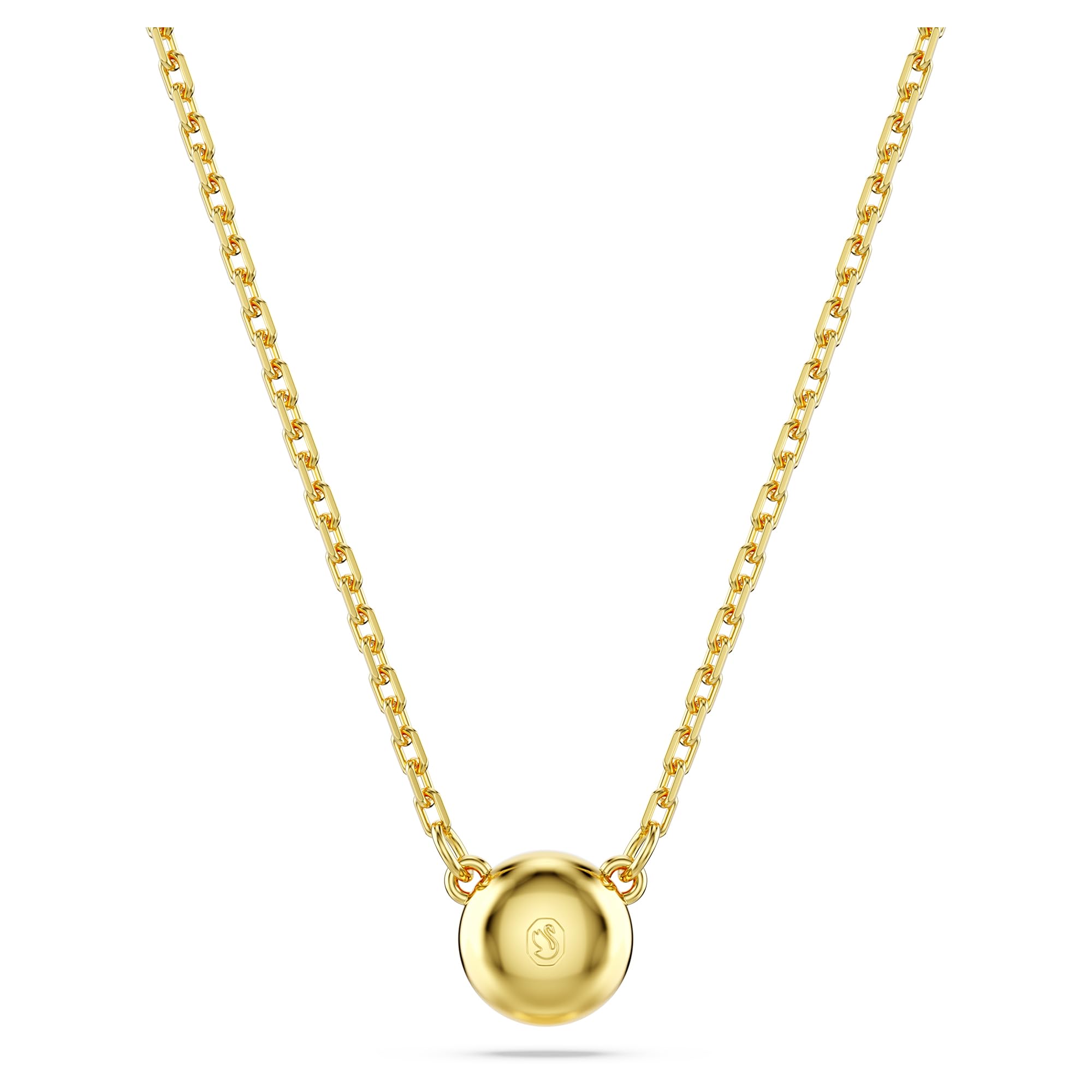 Foto 5 pulgar | Collar Con Colgante Swarovski Imber Con Cristal Transparente En Tono Dorado - Venta Internacional.
