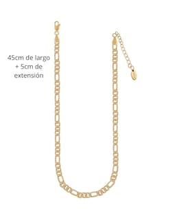 Foto 8 | Cadena Zvezda Fígaro, Chapa De Oro Amarillo De 18k