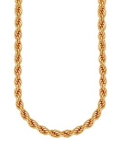 Foto 1 | Cadena Zvezda Torsal, Chapa De Oro Amarillo De 18k