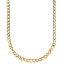 Foto 1 | Cadena Zvezda Barbada, Chapa De Oro Amarillo De 18k