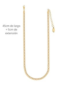 Foto 8 | Cadena Zvezda Barbada, Chapa De Oro Amarillo De 18k