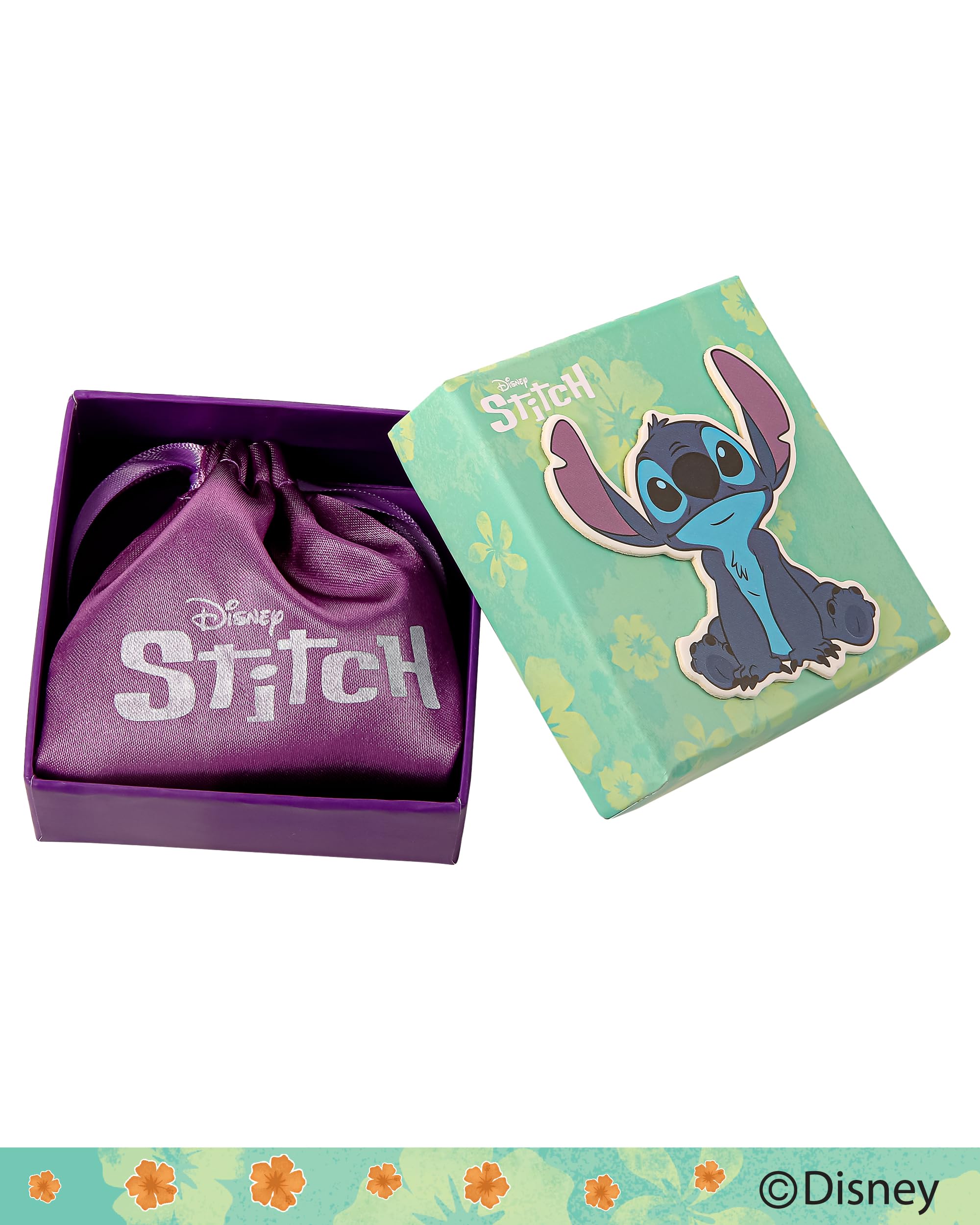 Foto 7 pulgar | Collar Disney Lilo & Stitch de Plata de Ley para Mujer - Venta Internacional