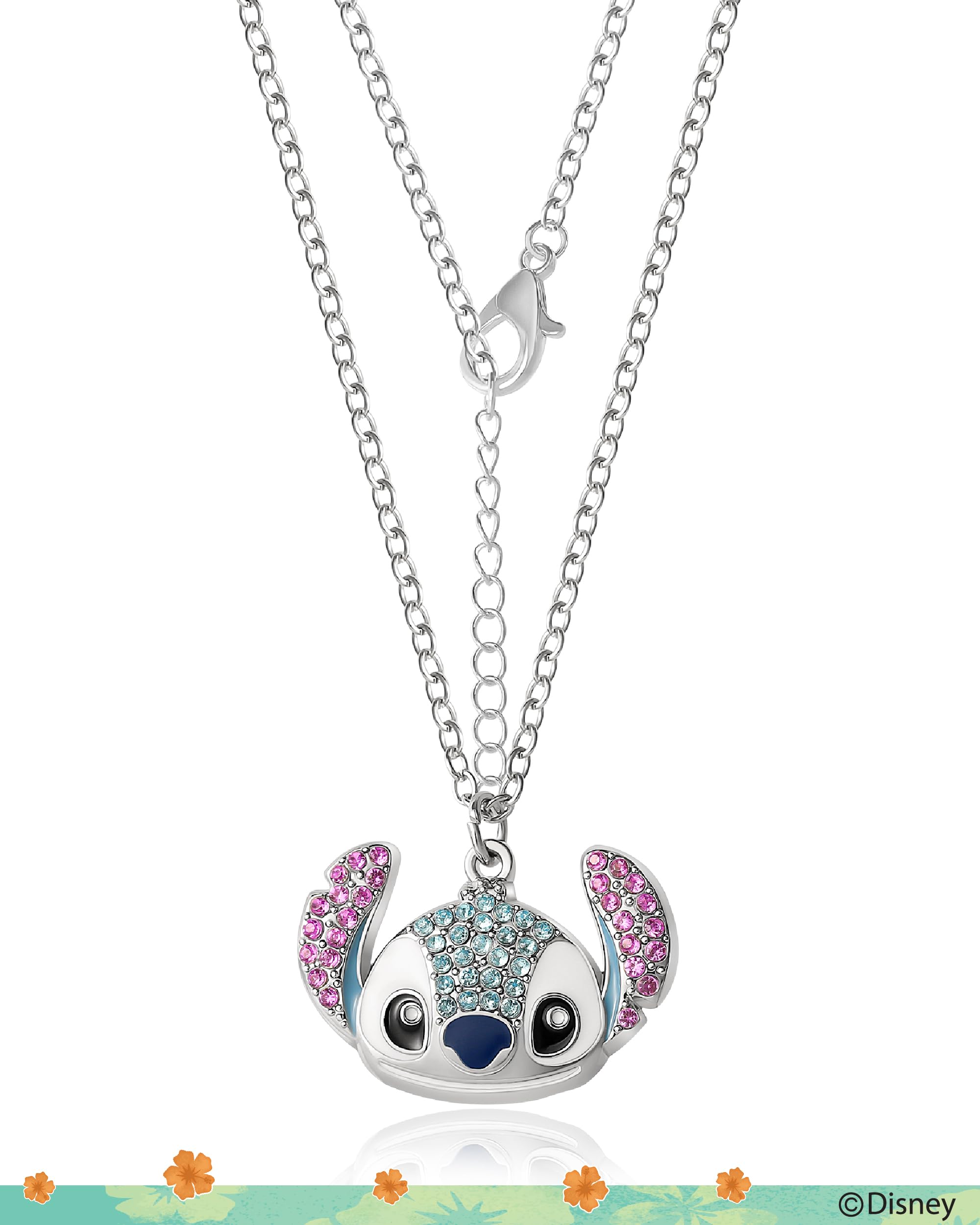 Foto 4 | Collar Disney Stitch para Mujer de 40 + 7 cm - Venta Internacional