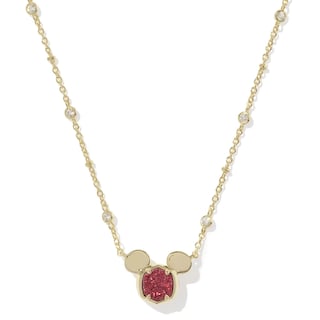 Foto 1 | Collar Kendra Scott Disney Mickey Mouse Chapado en Oro de 14 Quilates - Venta Internacional