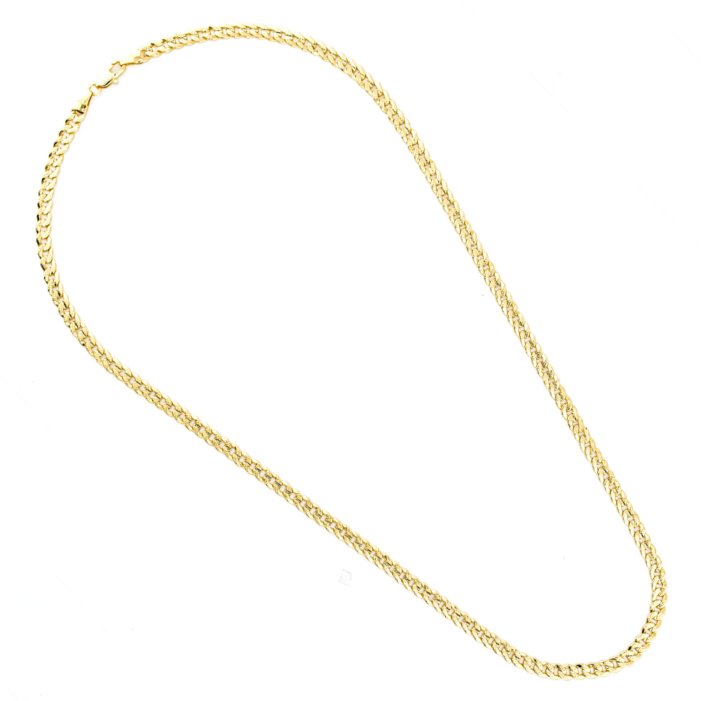 Foto 1 | Cadena Barbada The Golden Store Chapa De Oro 18k