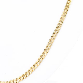 Foto 2 | Cadena Barbada The Golden Store Chapa De Oro 18k