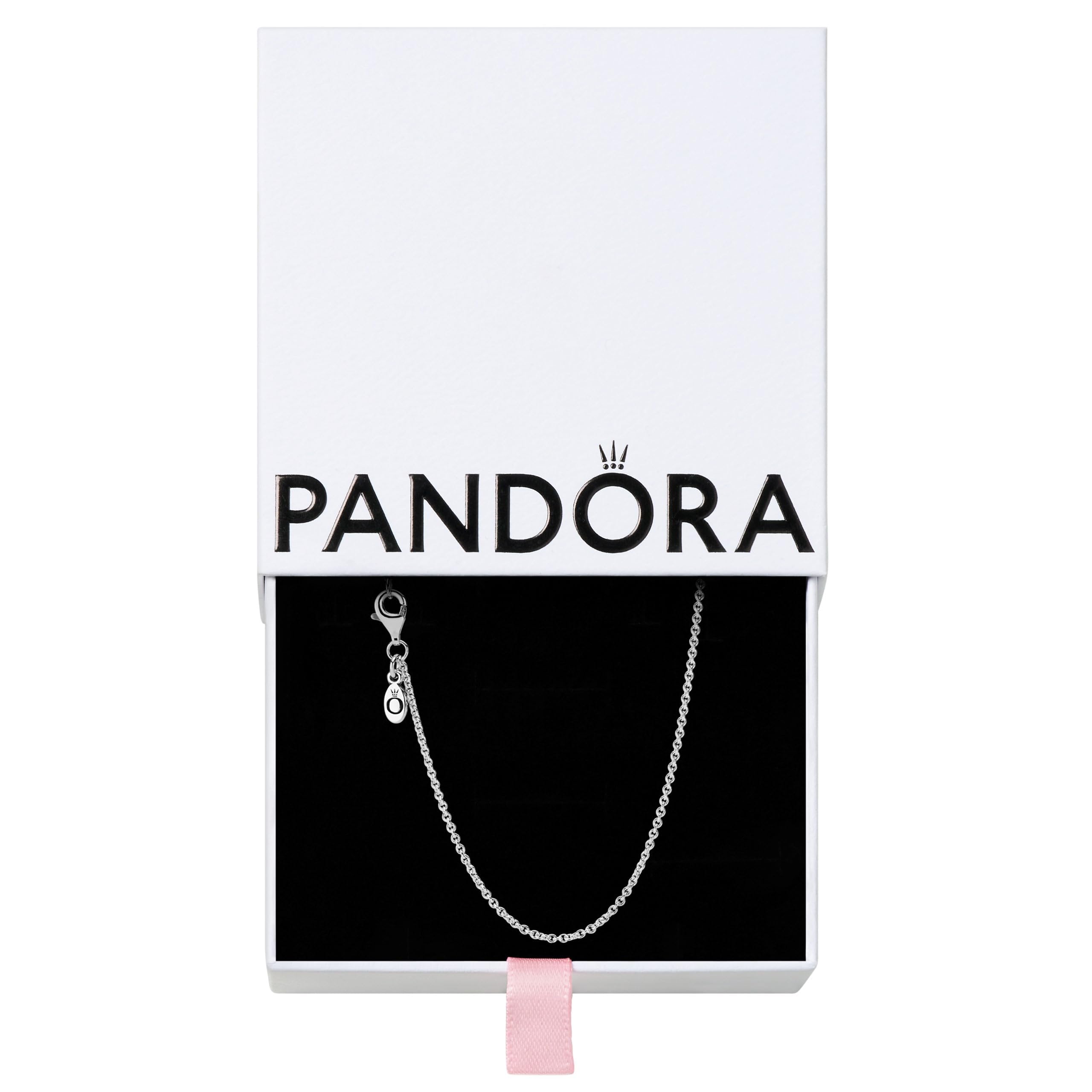 Foto 2 pulgar | Collar De Cadena Tipo Cable Pandora Classic, Plata De Ley, 45 Cm - Venta Internacional.