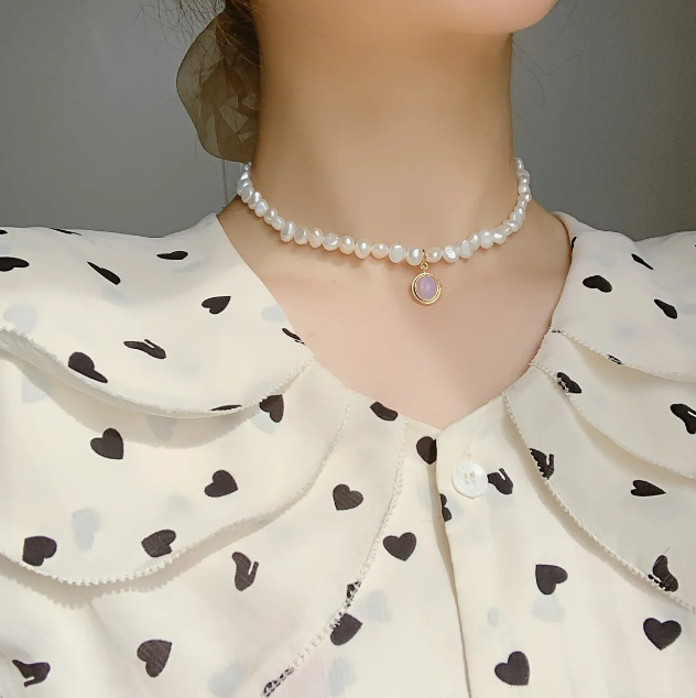 Foto 5 pulgar | Collar Xtellar De Perlas Naturales Cultivadas Para Mujer Elegante Gargantilla Dama