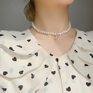 Foto 4 | Collar Xtellar De Perlas Naturales Cultivadas Para Mujer Elegante Gargantilla Dama