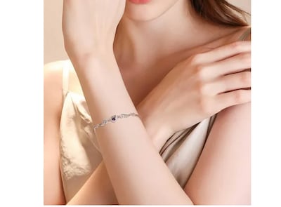 Foto 3 | Collar Xtellar Y Pulsera De Plata 925 Corazón Alas Ángel Para Mujer