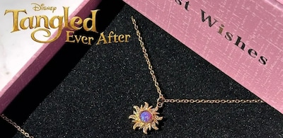 Foto 3 | Collar Xtellar De Rapunzel Sol De Opalo Morado Enredados
