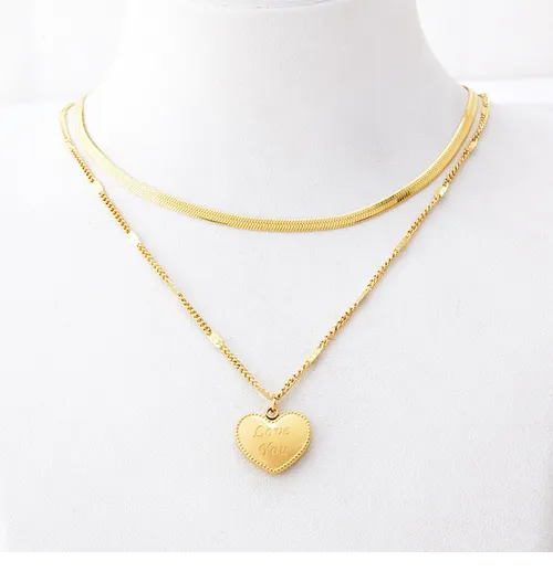 Foto 4 | Collar Xtellar Multicapa Cadenas De Oro Accesorios Mujer Regalos