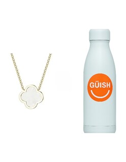 Foto 1 | Buena Suerte Colgante Blanco + Gratis Termo Güish De Regalo