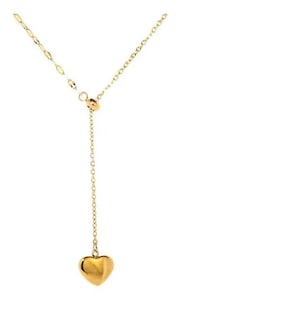 Foto 1 | Collar Xtellar Corazón Cadenas De Oro Accesorios Mujer, Regalos