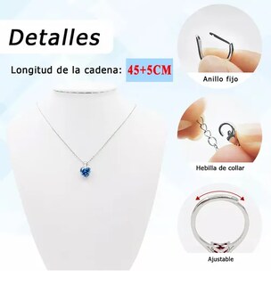 Foto 2 | Set de Joyería Xtellar Corazón de Cristal para Mujer