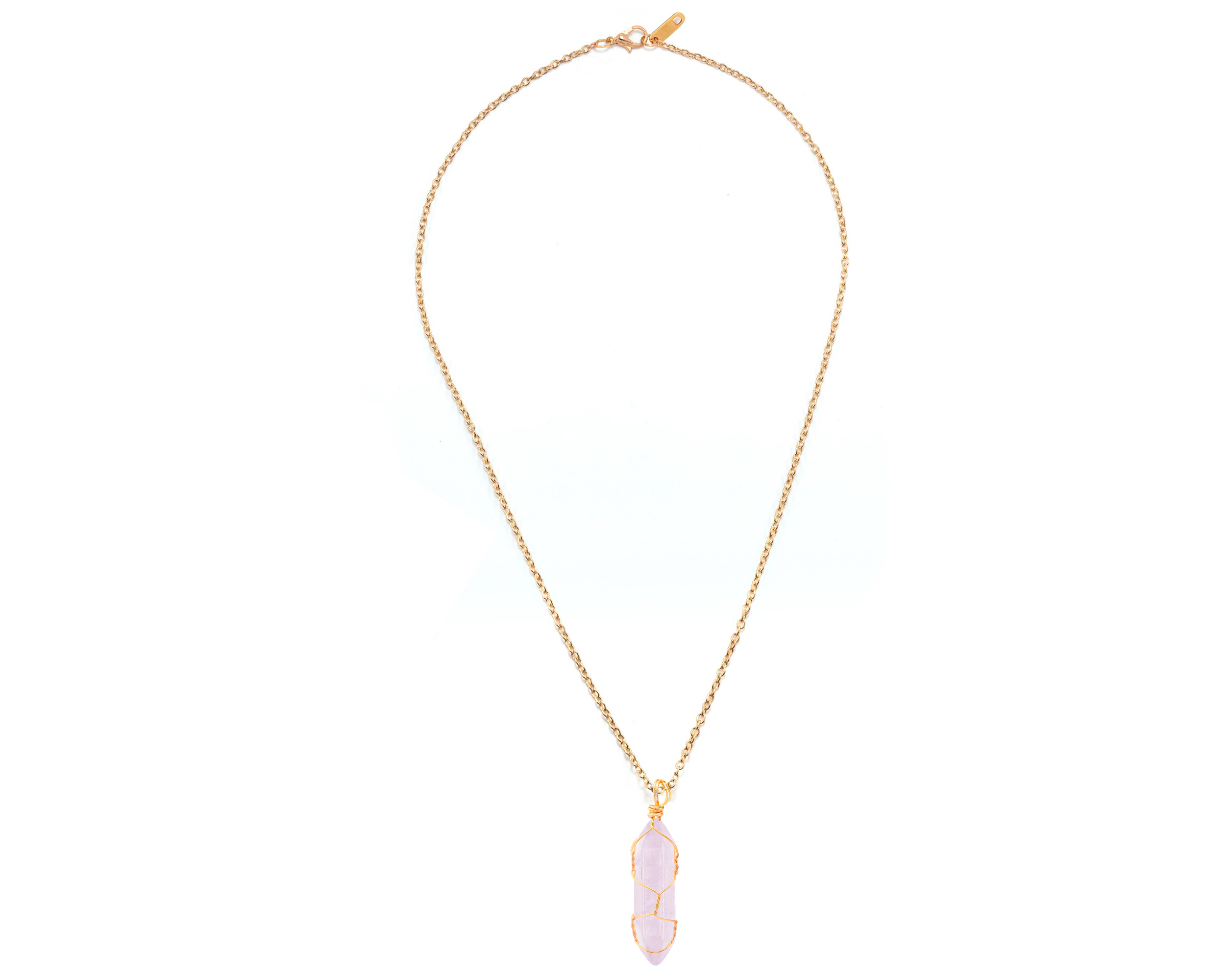 Foto 4 | Collar Kit Gargantillas 5 Cuarzos Holístico De Fantasía, Rosa, Blanco, Amatista, Sodalita Y Salmón Ch108